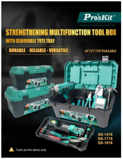 PRO'S KIT STRENGTHENING MULTI-FUNCTION TOOLBOX SB-1918