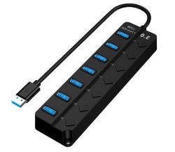 ATZ USB3.0 7 PORT HUB WITH ON/OFF SWITCH ATZ UH307