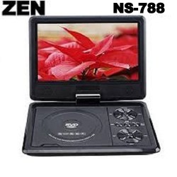 ZEN 7.8 INCH PORTABLE DVD PLAYER NS-788