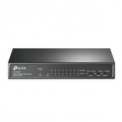 TP-LINK TL-SF1009P 9-Port 10/100 Mbps Desktop Switch with 8-