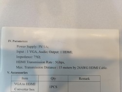 HD VIDEO PROCESSING (VGA/HDMI)