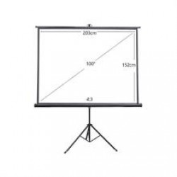 100inch 4:3 Tripod Portable Projector Screen