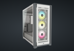 iCUE 5000X RGB Tempered Glass Mid-Tower ATX PC Smart Case W