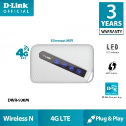 D-LINK DWR-930M 4G LTE SIM CARD PORTABLE WIFI ROUTER