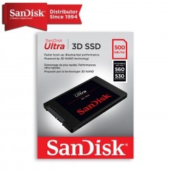 SANDISK ULTRA 3D INTERNAL SSD 2.5" 500GB