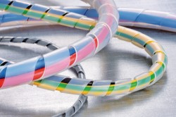 SPIRAL CABLE ORGANIZER TRANSPARENT 15MM (10M/PACK)