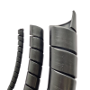 SPIRAL CABLE ORGANIZER BLACK 19MM (10M/PACK)