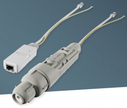 MikroTik GESP Surge Protector in IP68 waterproof enclosure