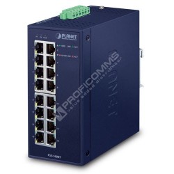 PLANET IGS-1600T IP30 Industrial 16-Port 10/100/1000T Gigabi