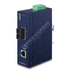 PLANET IFT-802TS15 IP30 Slim type Industrial Fast Ethernet M