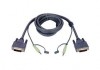 ATEN 2L-7D02V (1.8m) DVI-D Cable (1.8m) with Audio