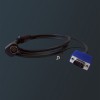 ZeeVee ZV739-3E  Cable, H25 Satellite, 3ft, AV 13P Male to D