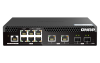 QNAP QSW-M2106R-2S2T, 6 port 2.5Gbps, 2 ports 10GbE SFP+ 2 p