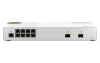 QNAP QSW-M2108-2S, 8 port 2.5Gbps, 2 port 10Gbps SFP+ web ma