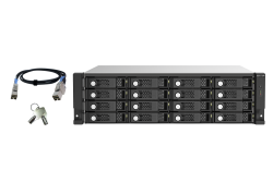 QNAP TL-R1620Sep-RP 16-bay 3U rackmount SAS 12Gbps JBOD expa