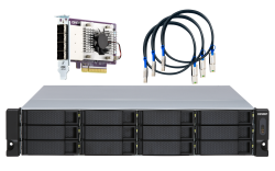 QNAP TL-R1200S-RP 12-bay 2U rackmount SATA JBOD expansion un