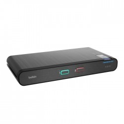 Belkin 4-Port Single Head DP/HDMI to DP/HDMI Video Secure De