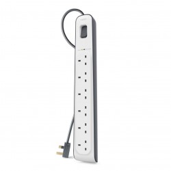 BELKIN BSV603af2M-MY 6-outlet Surge Protection Strip with 2M