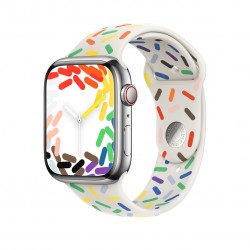 APPLE MUQ43FE/A 45mm Pride Edition Sport?Band - M/L