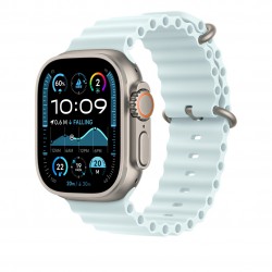 APPLE MXTG3FE/A 49mm Ice Blue Ocean Band Extension - Natural