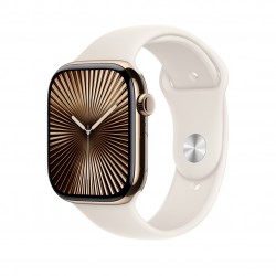 APPLE MXM63FE/A 46mm Starlight Sport Band - S/M
