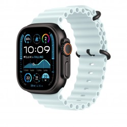 APPLE MYP93FE/A 49mm Ice Blue Ocean Band Extension - Black T