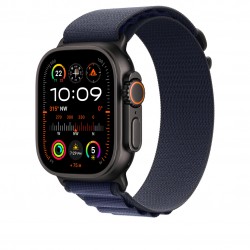 APPLE MYPW3FE/A 49mm Navy Alpine?Loop -?Small - Black Titani