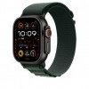 APPLE MYPR3FE/A 49mm Dark Green Alpine?Loop -?Medium - Black