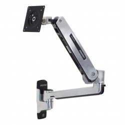 Ergotron 45-353-026 LX Sit-Stand Wall Mount LCD Arm, Polishe