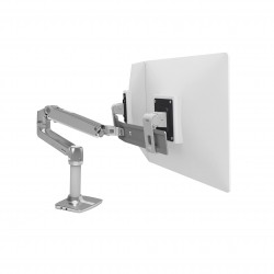 Ergotron 45-489-026 LX Desk Dual Direct Arm, Polished