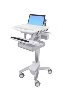 Ergotron SV44-12A2-2 StyleView Cart with LCD Arm, LiFe Power