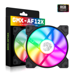 GameMax GMX-AF12X 12CM Black FRGB FAN Rifle Bearing