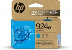 HP 924e EvoMore Cyan Original Ink Cartridge 4K0U7NA