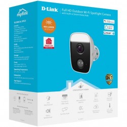 DLINK DCS8630LH HD1080P 150 DEGREE WIDE-ANGLE OUTDOOR WIFI S