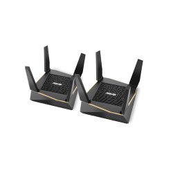 ASUS AiMesh AX6100 WiFi System (RT-AX92U 2 Pack) AX6100 Tri-