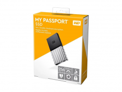 WD MY PASSPORT SSD USB3.2 EXTERNAL SSD 256GB