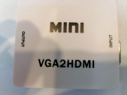 MINI VGA to HDMI