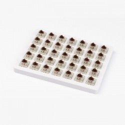 KEYCHRON SWITCH - Gateron Cap Milky Brown (35 pcs)