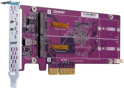 QNAP QM2-2P-384 M.2 to PCI Express Adapter