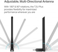 AC600 High Gain Wi-Fi Dual Band USB Adapter