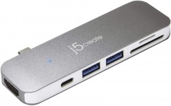 J5CREATE USB TYPE-C 7-IN-1 ULTRADRIVE MINI DOCK JCD386