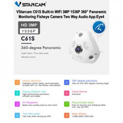 VSTARCAM 360 DEGREE WIDE ANGLE IP CAMERA