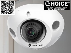 TP-Link Dome Camera VIGI C230I Mini 3MP IR 256GB SD-Card AI