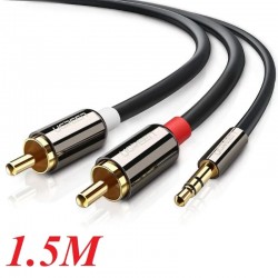 UGREEN 10583 3.5MM TO 2 RCA AUDIO CABLE 1.5M