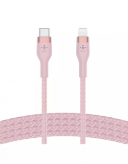 USB-C to LTG, SILICONE, 1M, PNK