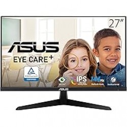 ASUS VY279HGE  Eye Care Gaming Monitor-27 inch FHD (1920 x 1