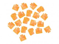 LINDY RJ45 PORT BLOCKER (20 BLOCKERS)(ORANGE)