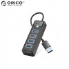 ORICO 4 Ports USB-A To USB3.0 HUB PW4U(BLACK)