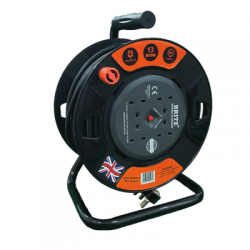 BRITZ HEAVY DUTY CABLE REEL 30M