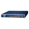 PLANET GS-6320-24UP2T2XV L3 24-Port 10/100/1000T 802.3bt PoE